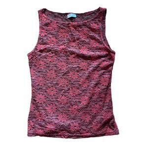 Vintage Y2K Charlotte Russe Lace Tank Size:M